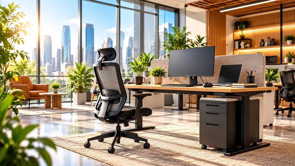 How Ergonomic Furniture Improves Workplace Productivity